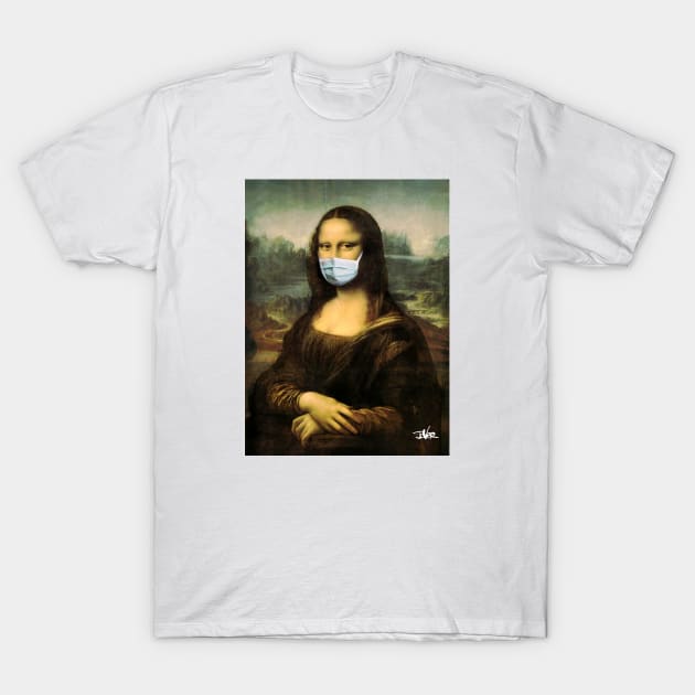 Carona Lisa T-Shirt by Loui Jover 